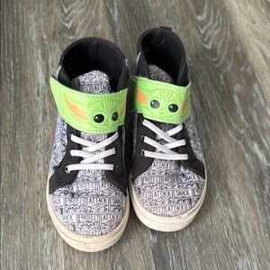 Kids Green and Gray Shoes